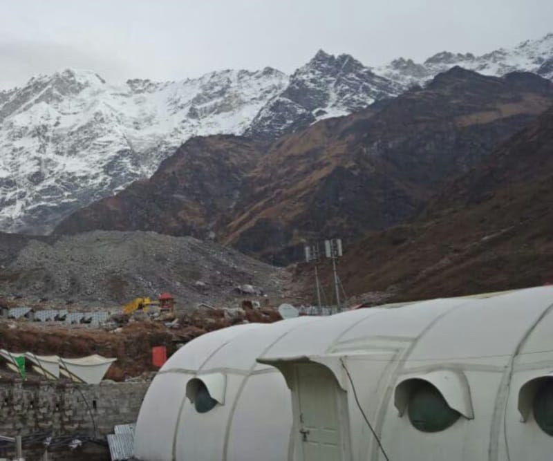 uttarakhand weather update snowfall hail storm rain photos