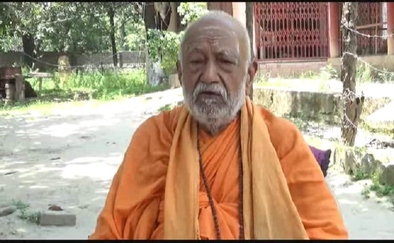 swami sanand  dead body Donated to aiims