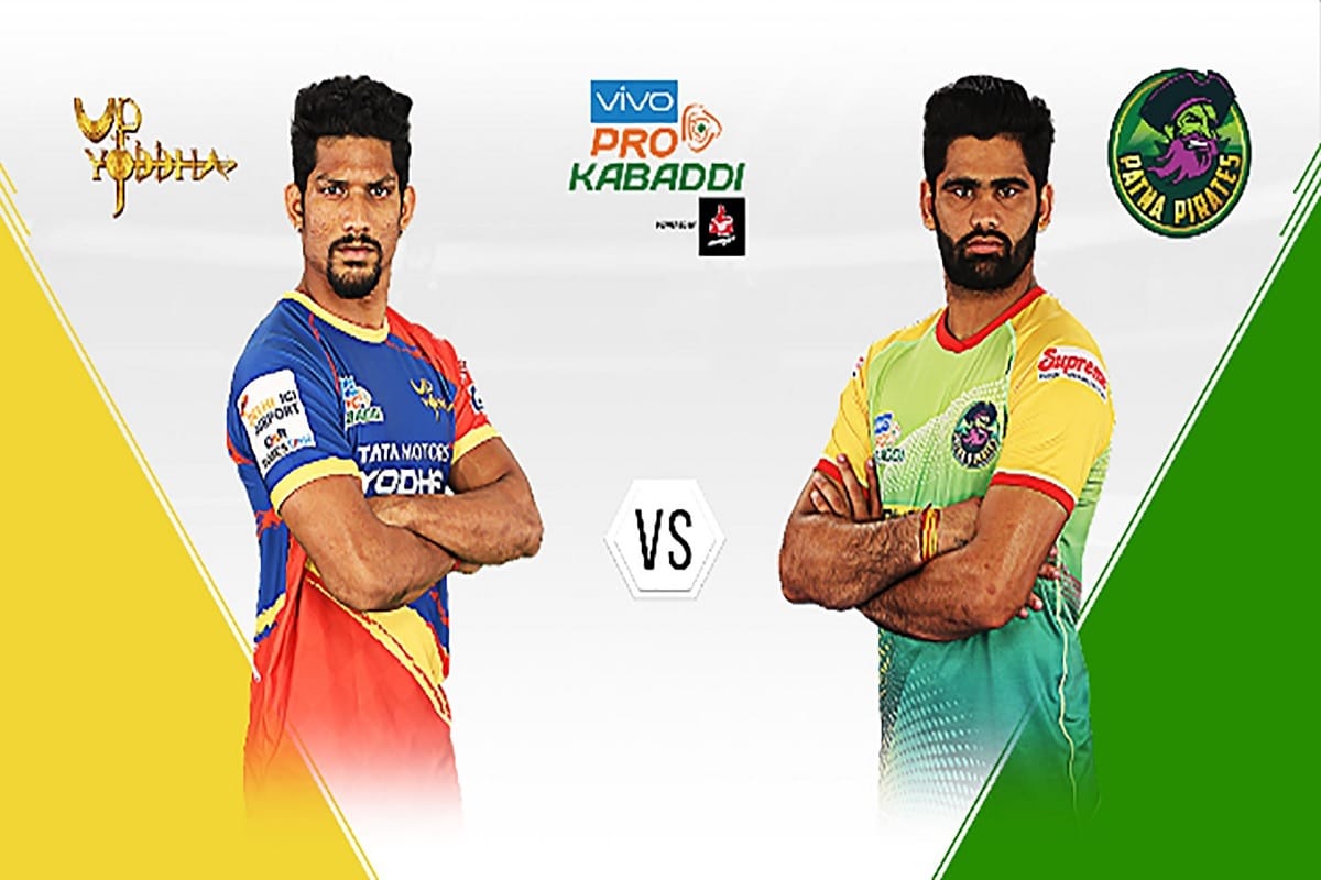 patna pirates vs up yoddha live match updates in pro kabaddi league 2018