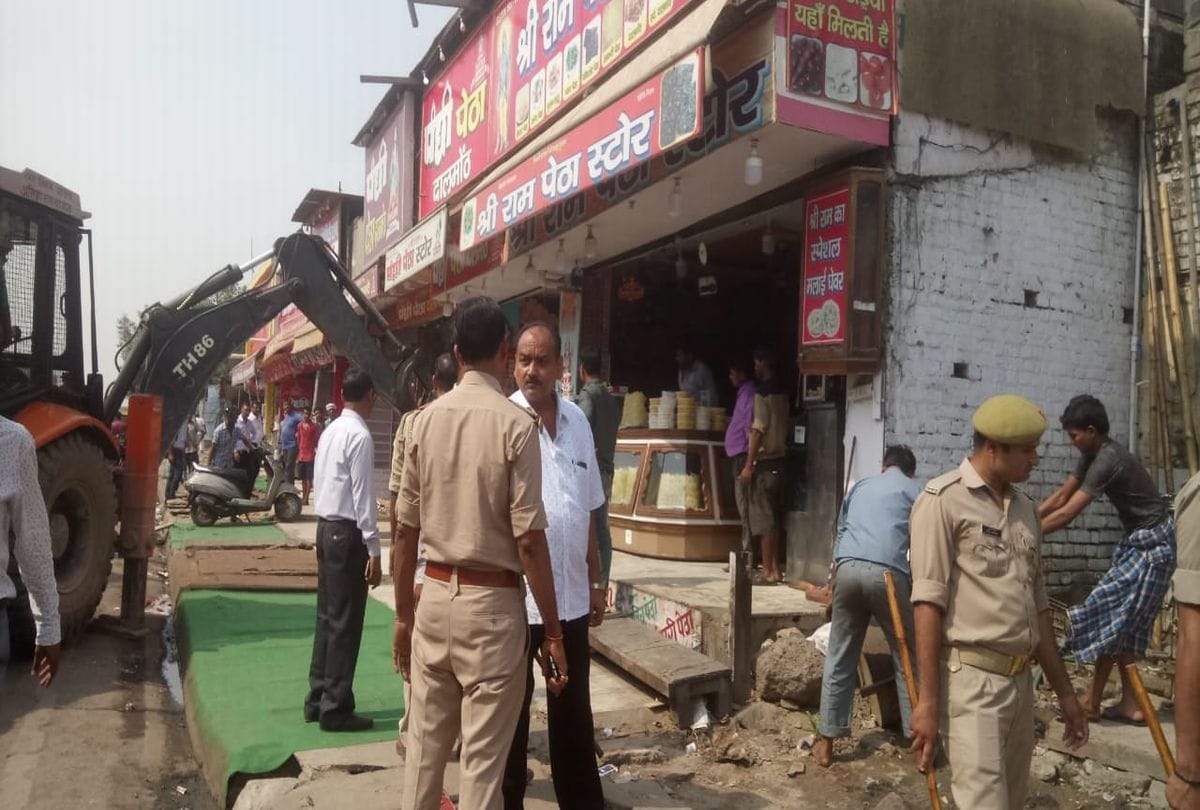 Encroachment removed from roads