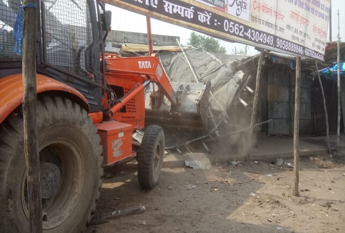 Encroachment removed from roads