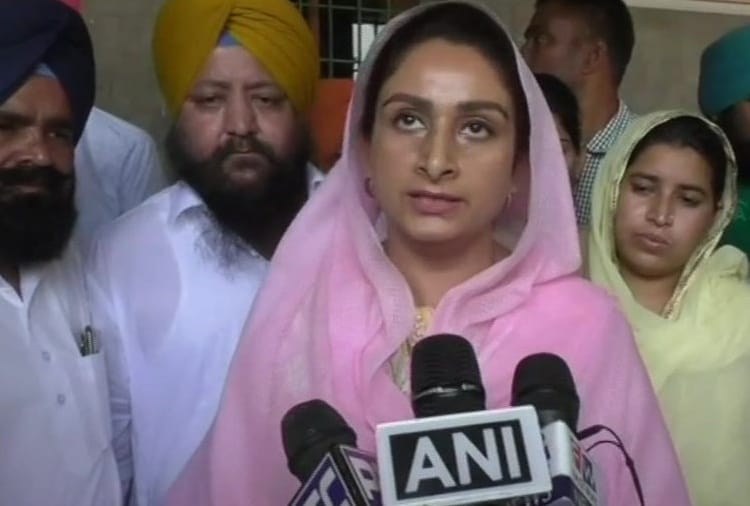 Harsimrat Kaur targeted on Punjab government