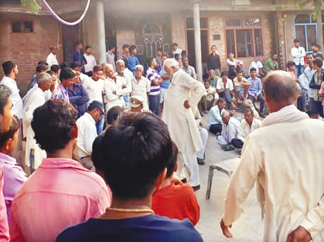 former pradhan shot himself