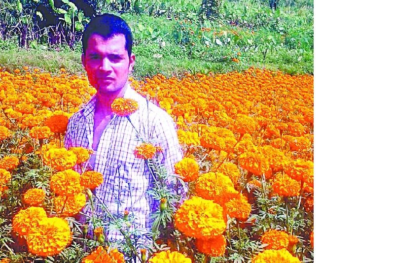 rajesh earning in lakhs from floriculture