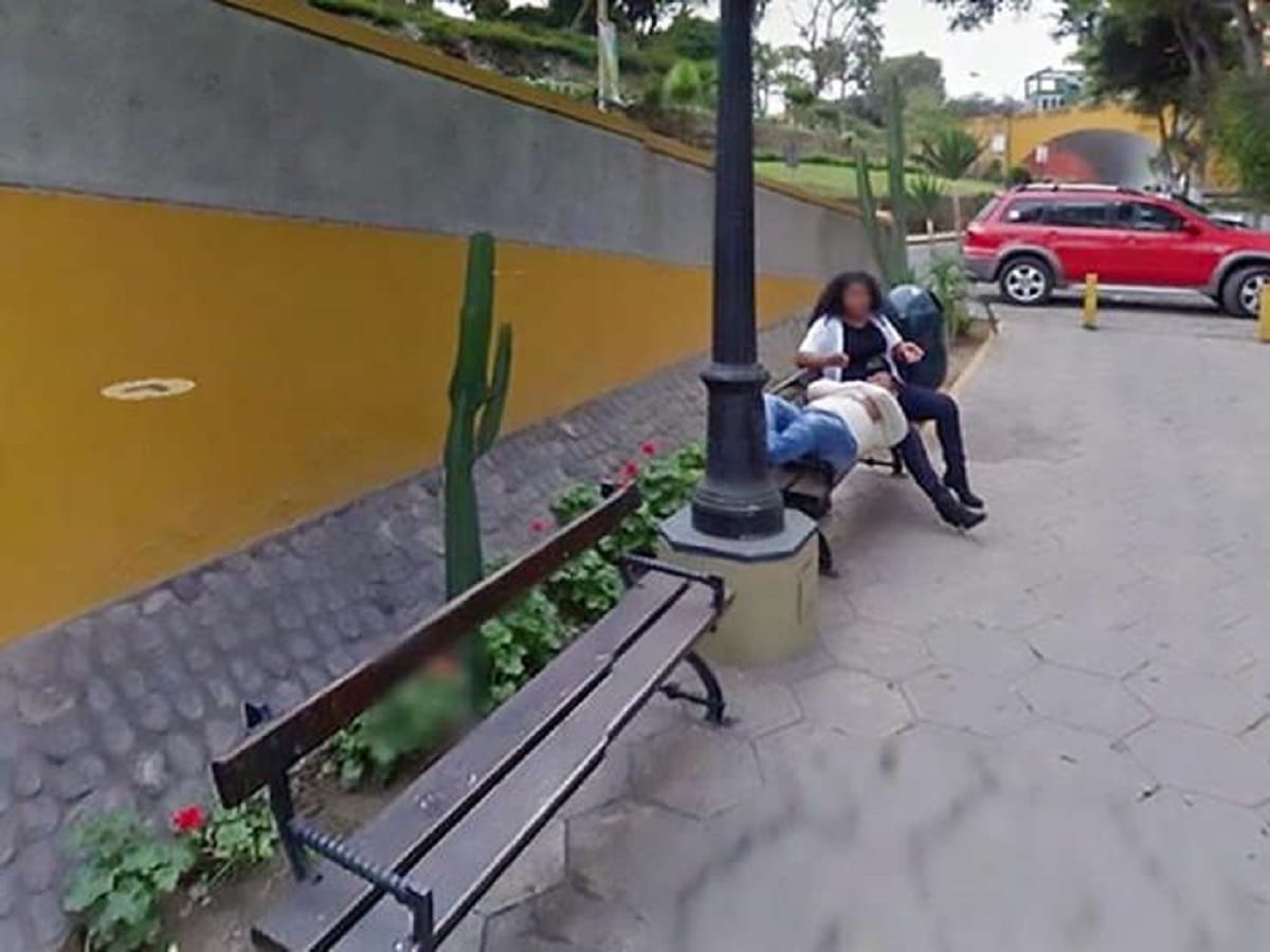 guy found his wife with her found through google street view