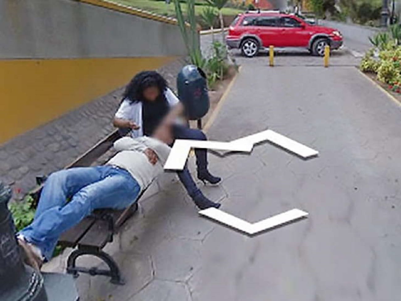 guy found his wife with her found through google street view