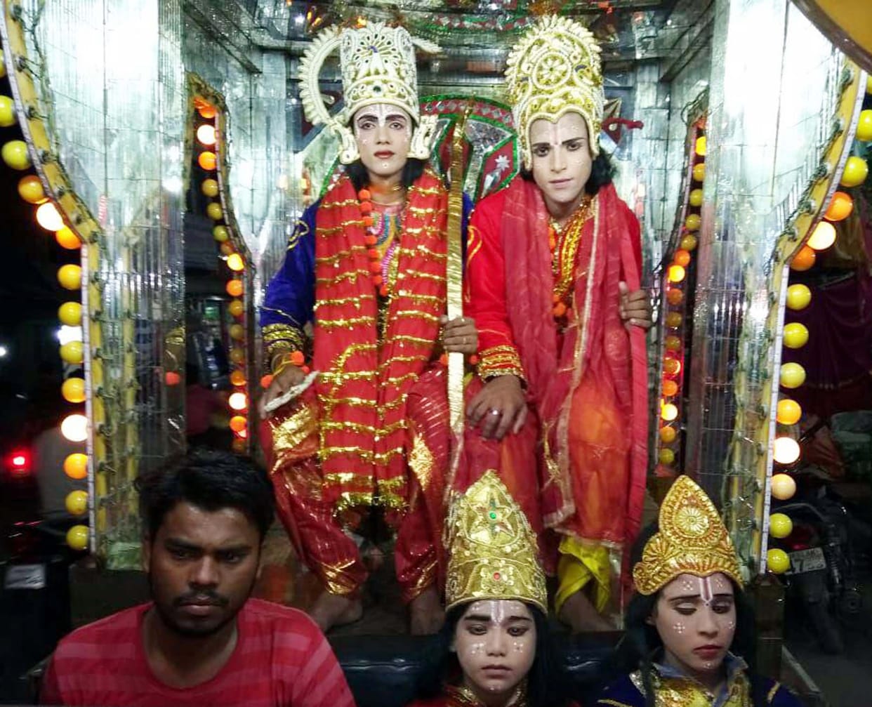 रामलीला समिति टाउन हाल की निकली ऐतिहासिक राम बारात