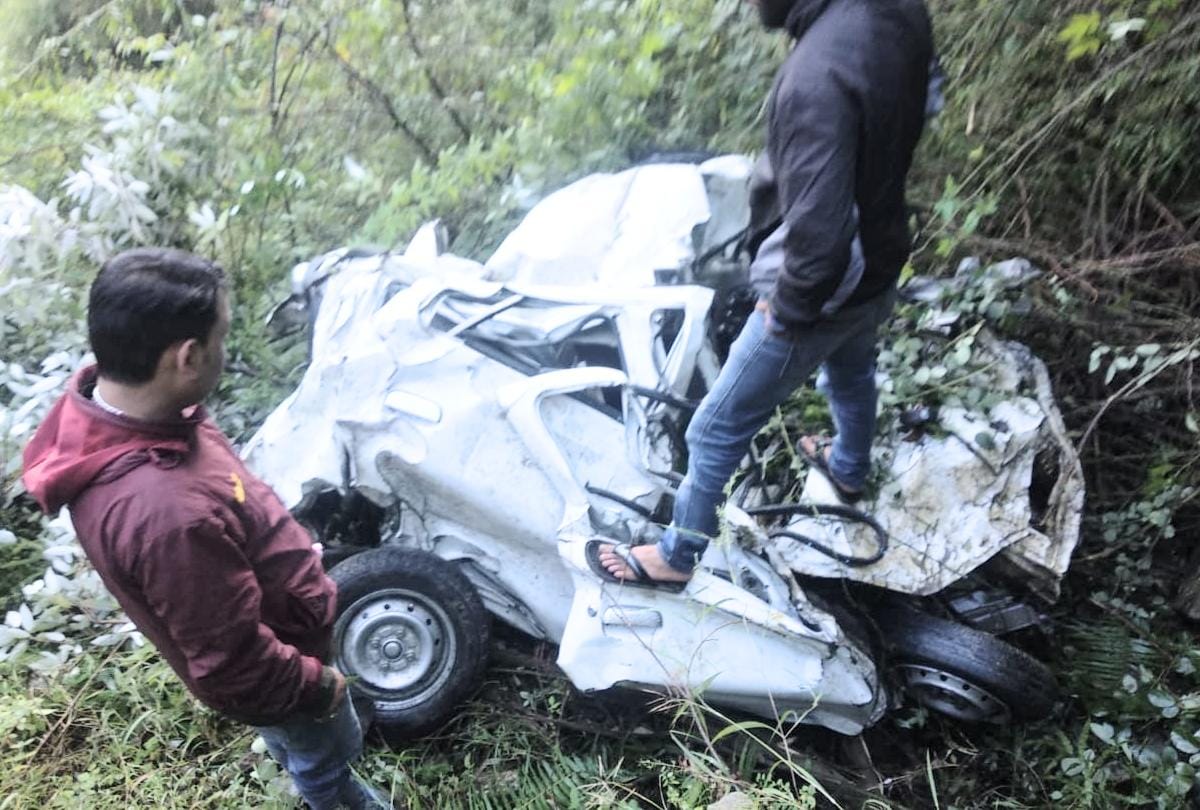 Kullu: Two killed as car falls into gorge