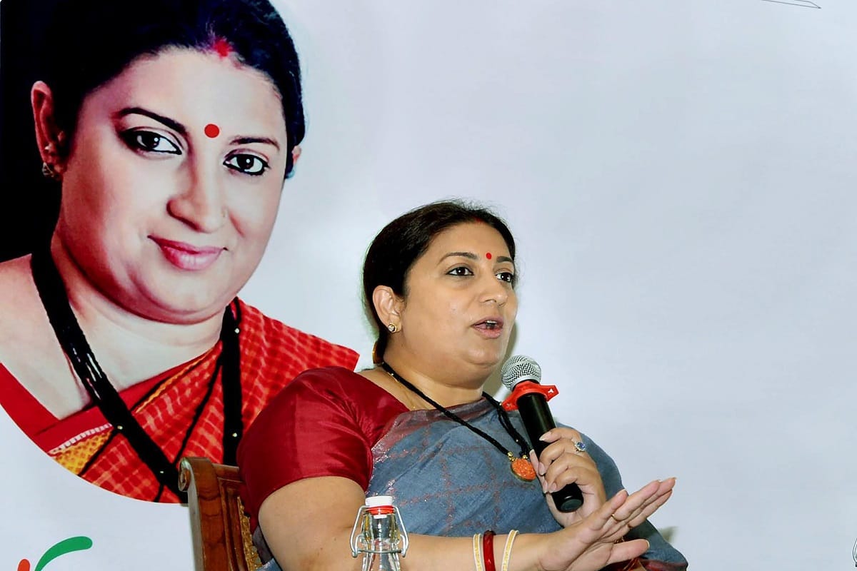 Strict legal provisions in country for protection of women Says smriti irani on me too movement