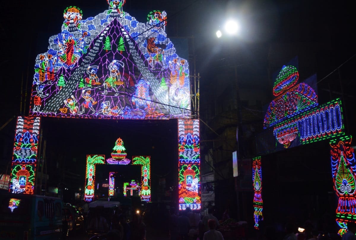 theme of durga puja