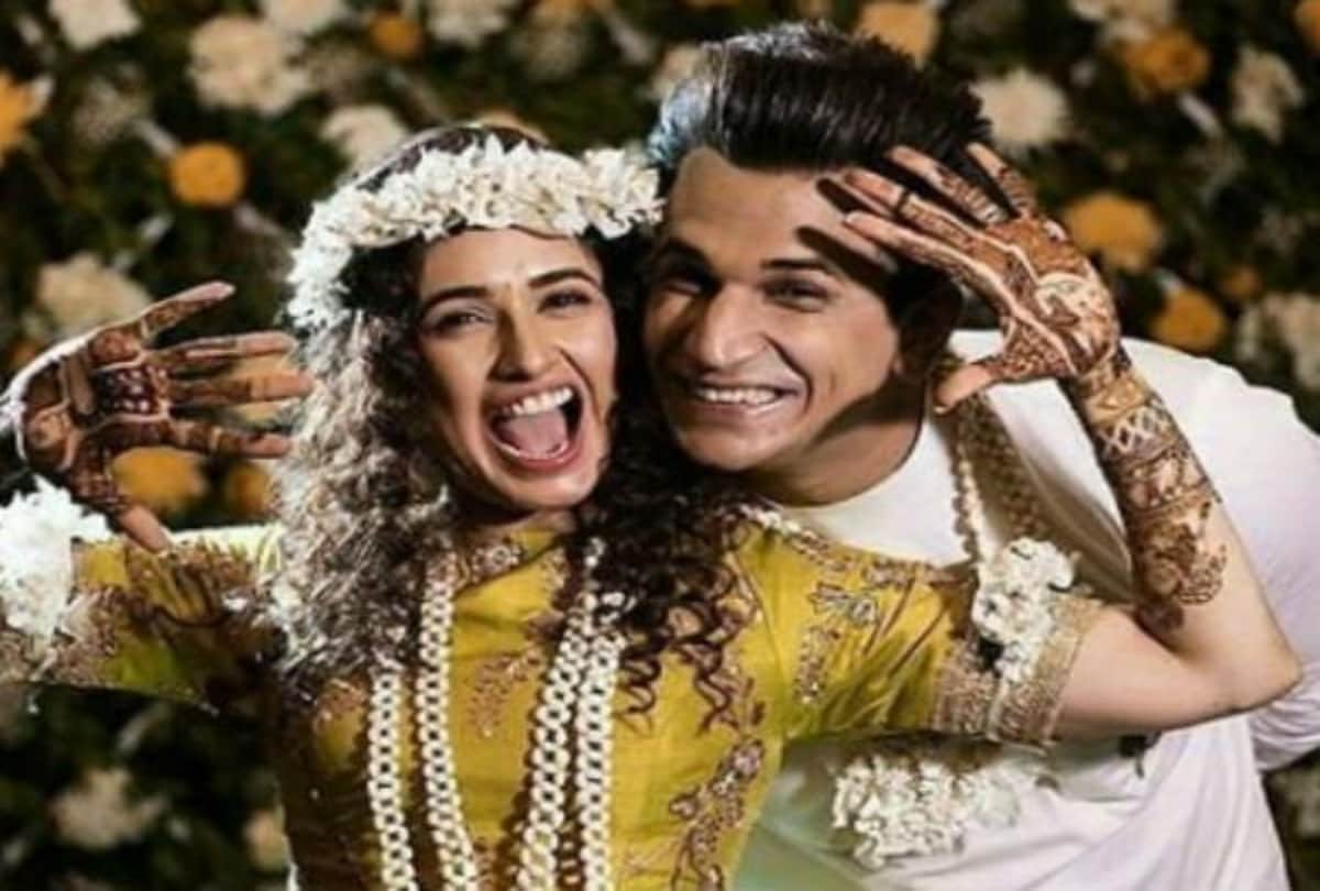 yuvika and prince narula dance on punjabi song