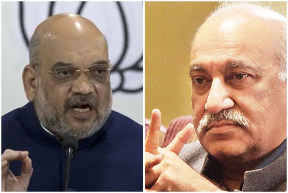 Me Too campaign: Amit Shah said allegations against MJ Akbar would be probed