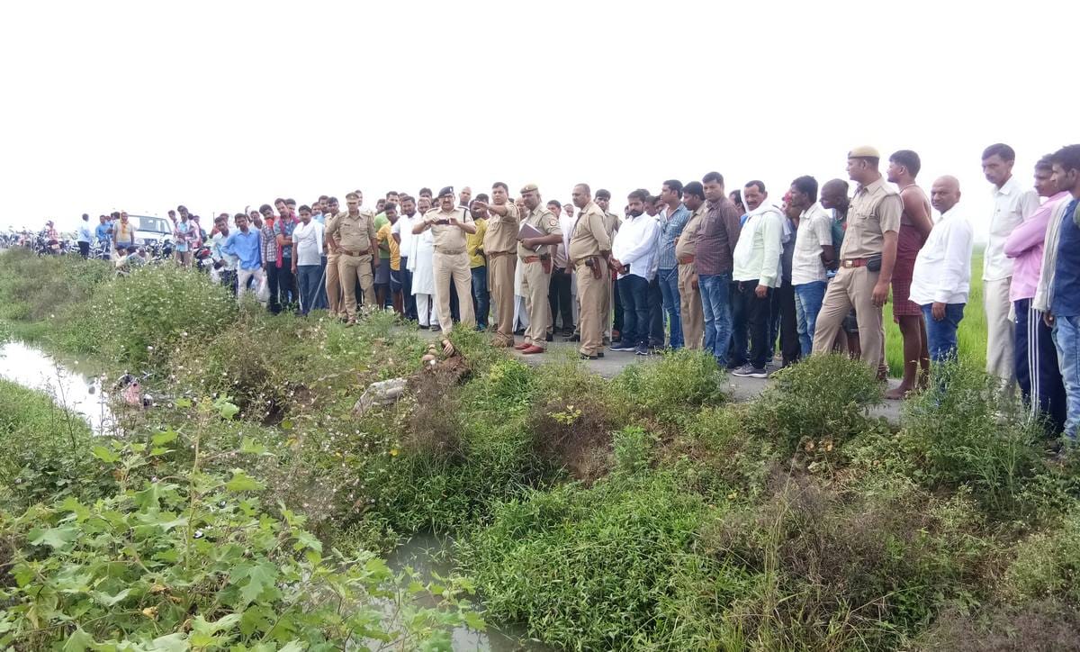Samajwadi party leader murder in ghazipur
