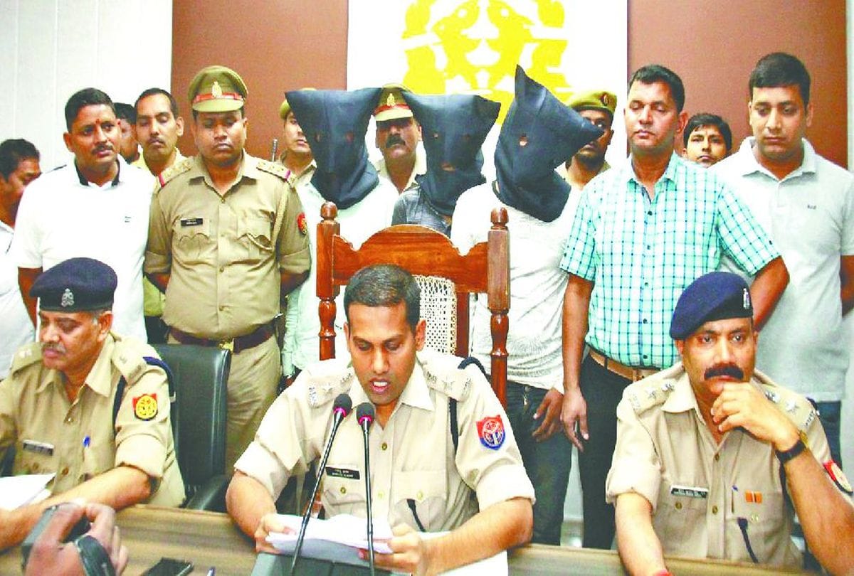 accused arrested fo highway gang rape case in mathura