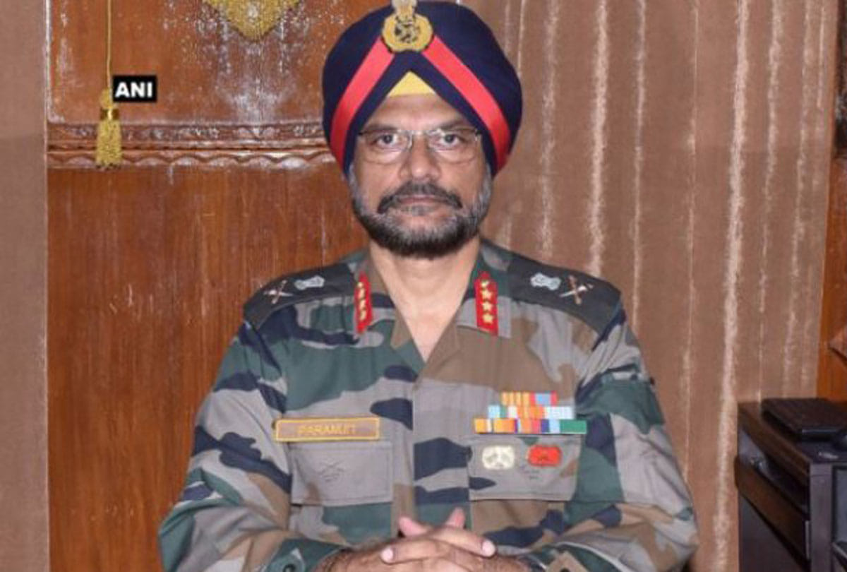 surgical strike planner lt general paramjit singh took charge of goc at nagrota 16 core