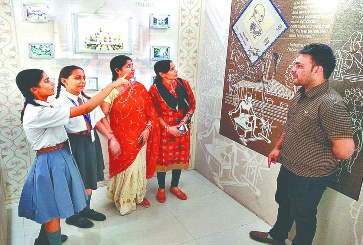 rare stamps museum agra photos