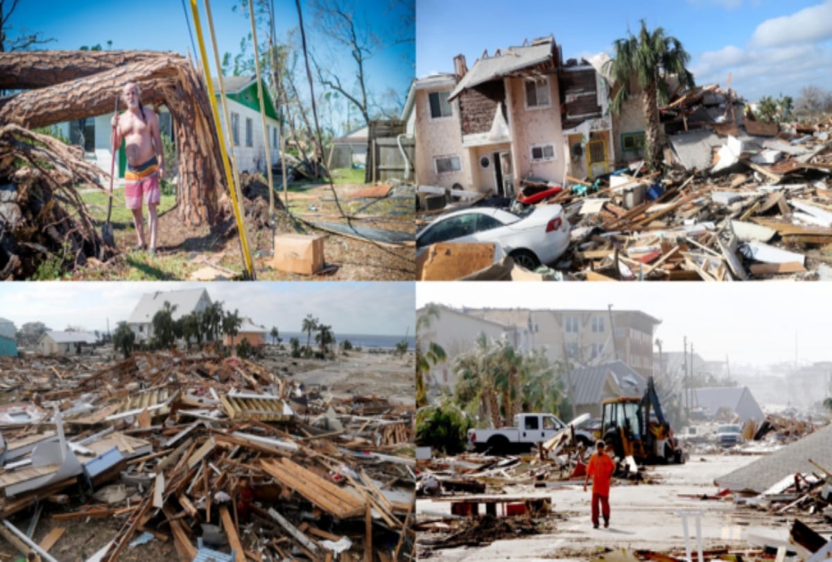 florida-panama city devastated by storm Michael, 16 died and loss of 60 thousand crore