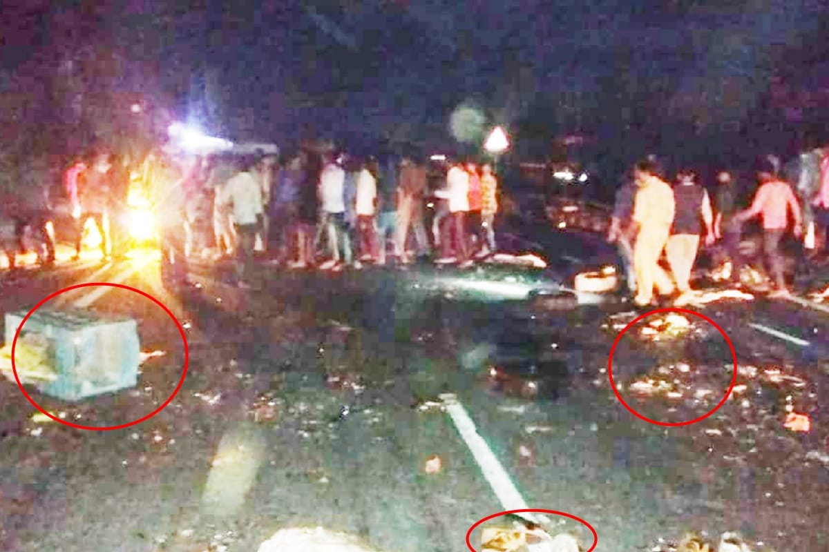 Attack on police in muzaffarnagar After death of Dalit boy more than twenty vehicles Damaged