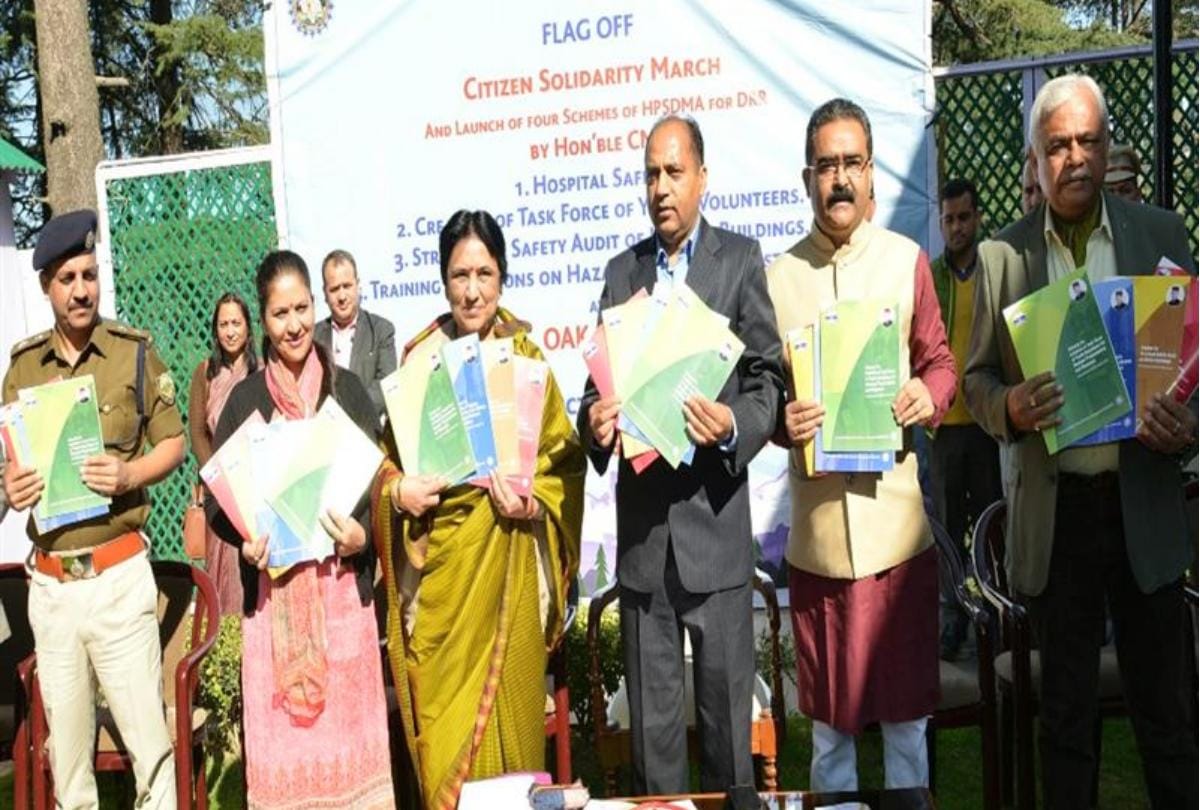 CM JaiRam Thakur Launch four Schemes of Himachal State Disaster Management Authority at Shimla