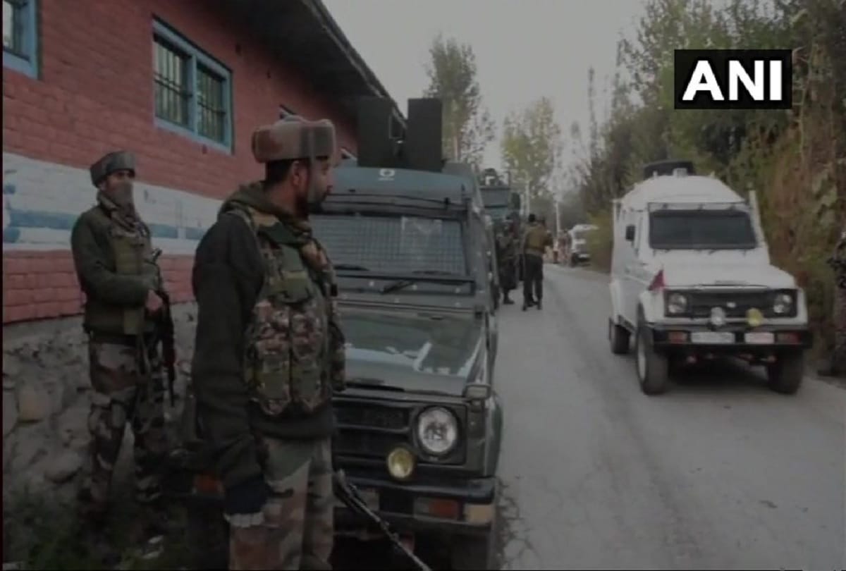 Jammu And Kashmir encounter underway between security forces and terrorists in Anantnag