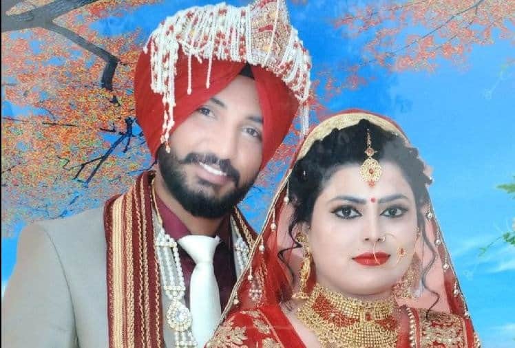 Indian Army Soldier Vikramjeet Singh Wife Harpreet Give Birth to Baby Boy