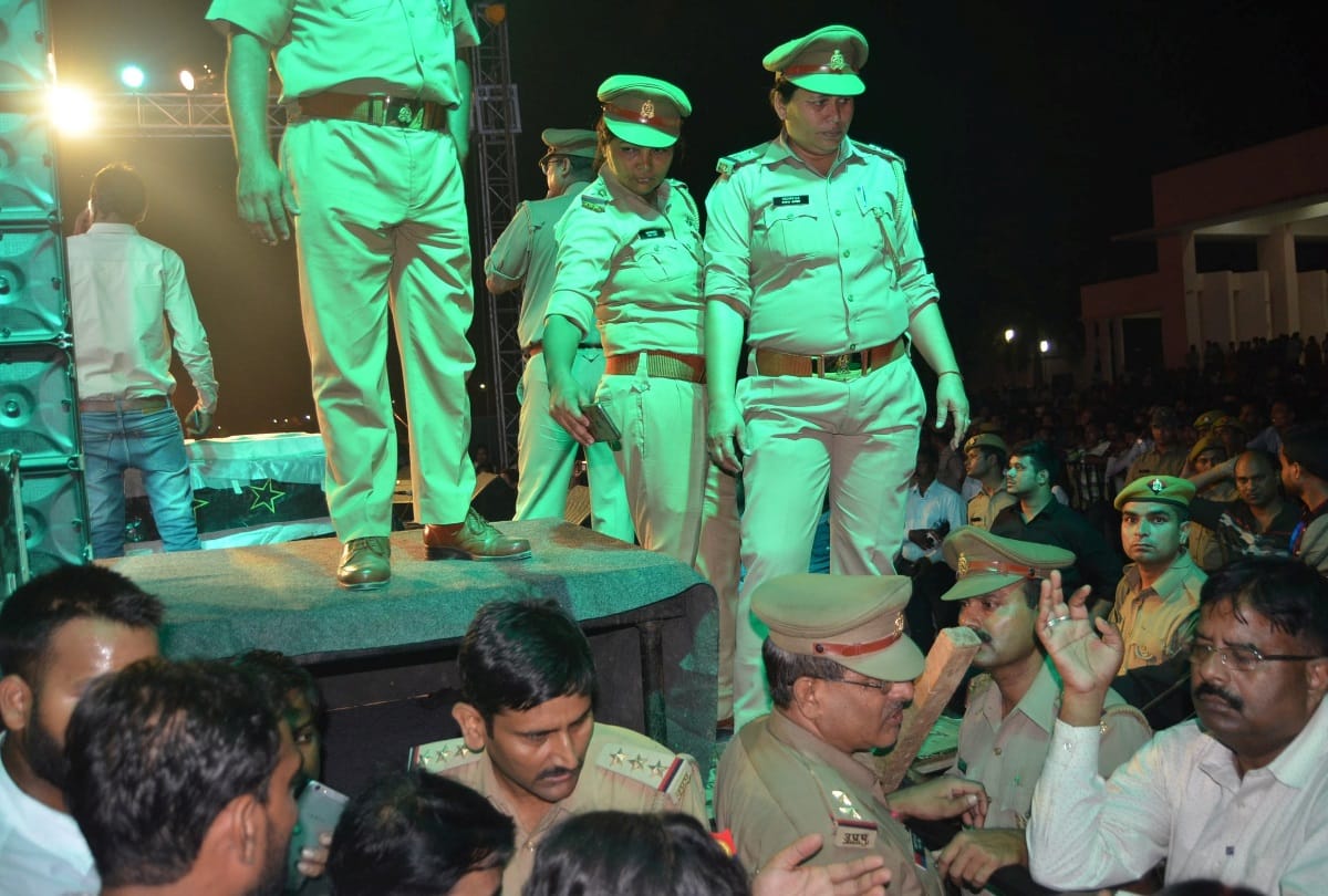 live concert of sapna chaudhary was cancel in lucknow