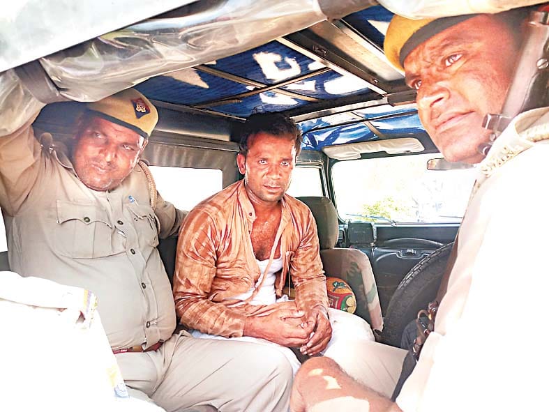 villegars beaten accused.