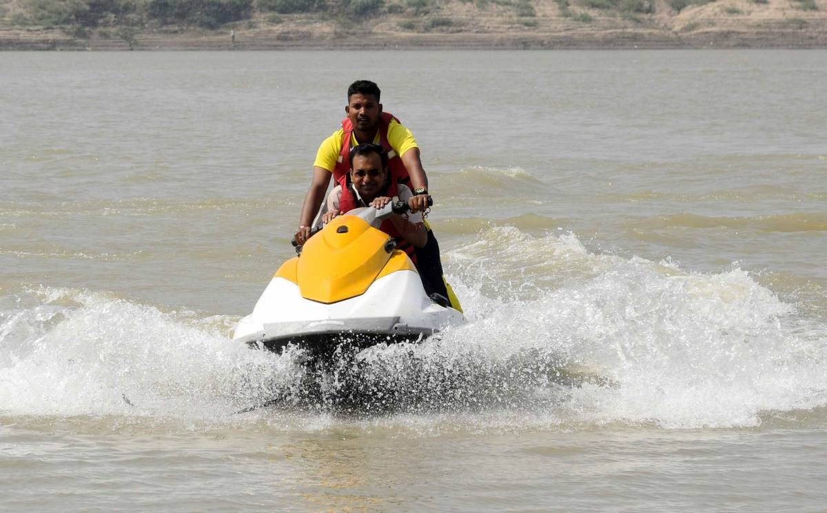 Adventure games and water sports start in varanasi