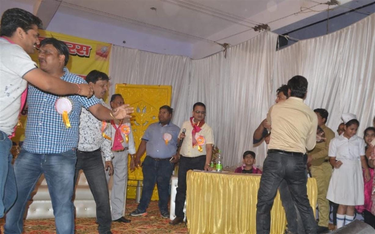 beating in Agarwal society program,  Ruckus