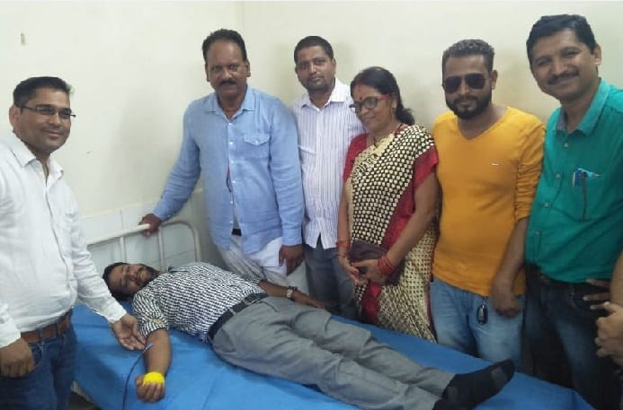 ब्लड स्टोरेज सेंटर का शुभारंभ