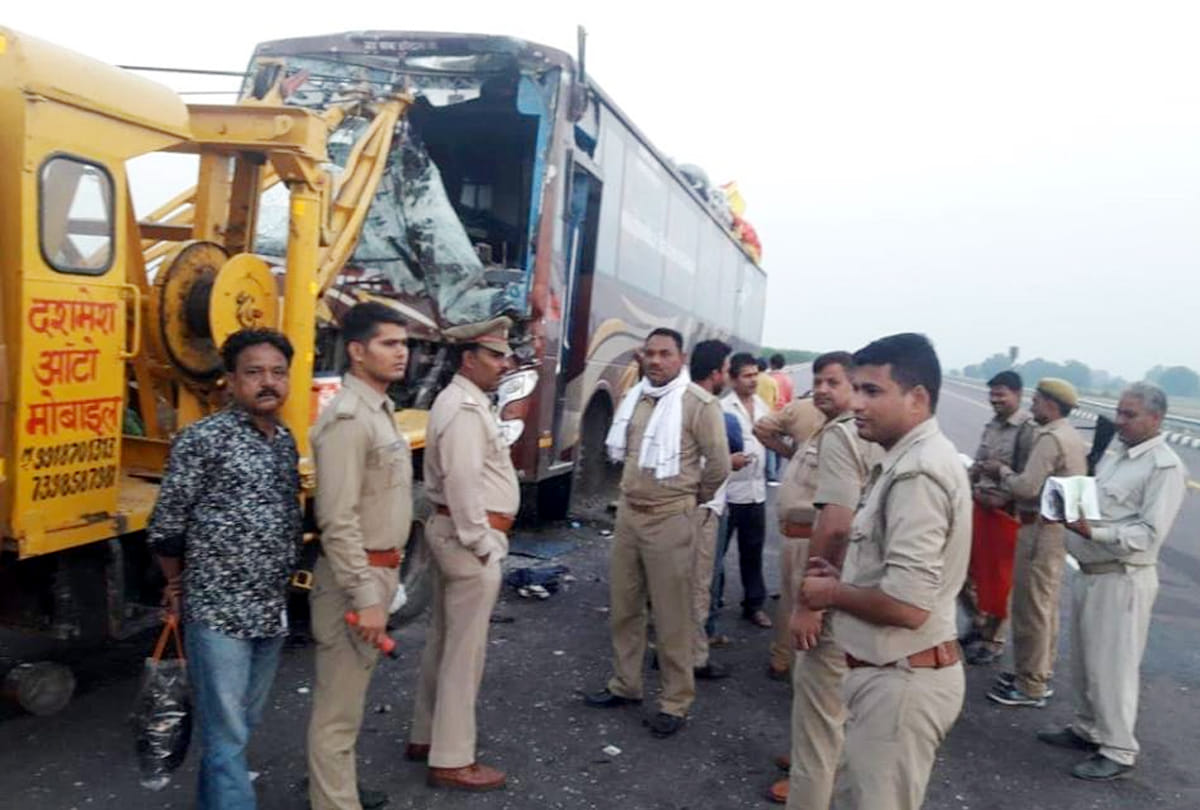 Two buses succumbed to accident