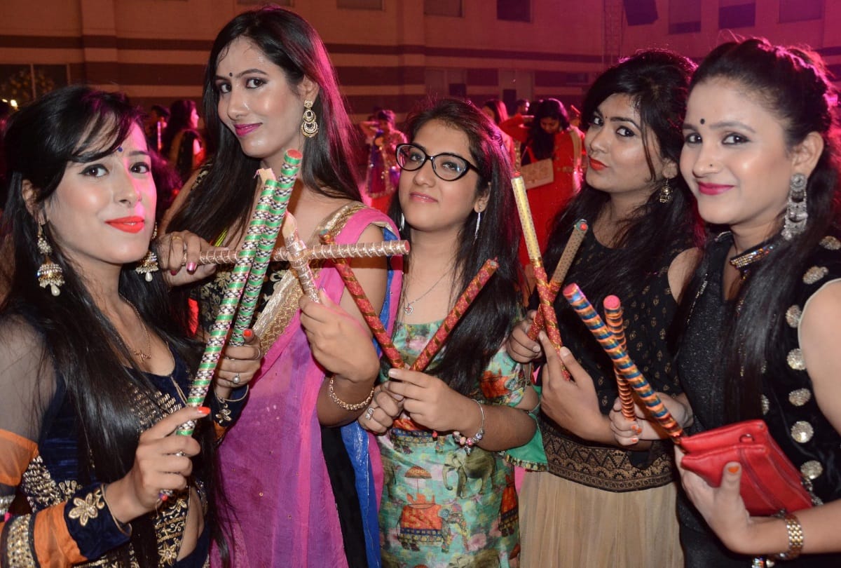 amar ujala dandiya night programme in lucknow