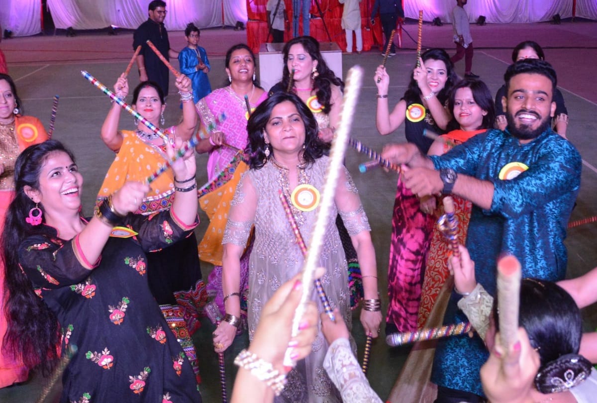 amar ujala dandiya night programme in lucknow