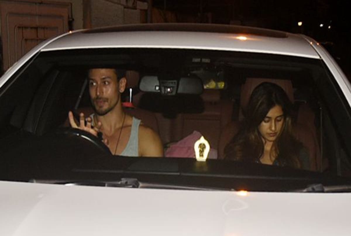Tiger Shroff spotted dinner date with Girlfriend Disha Patani