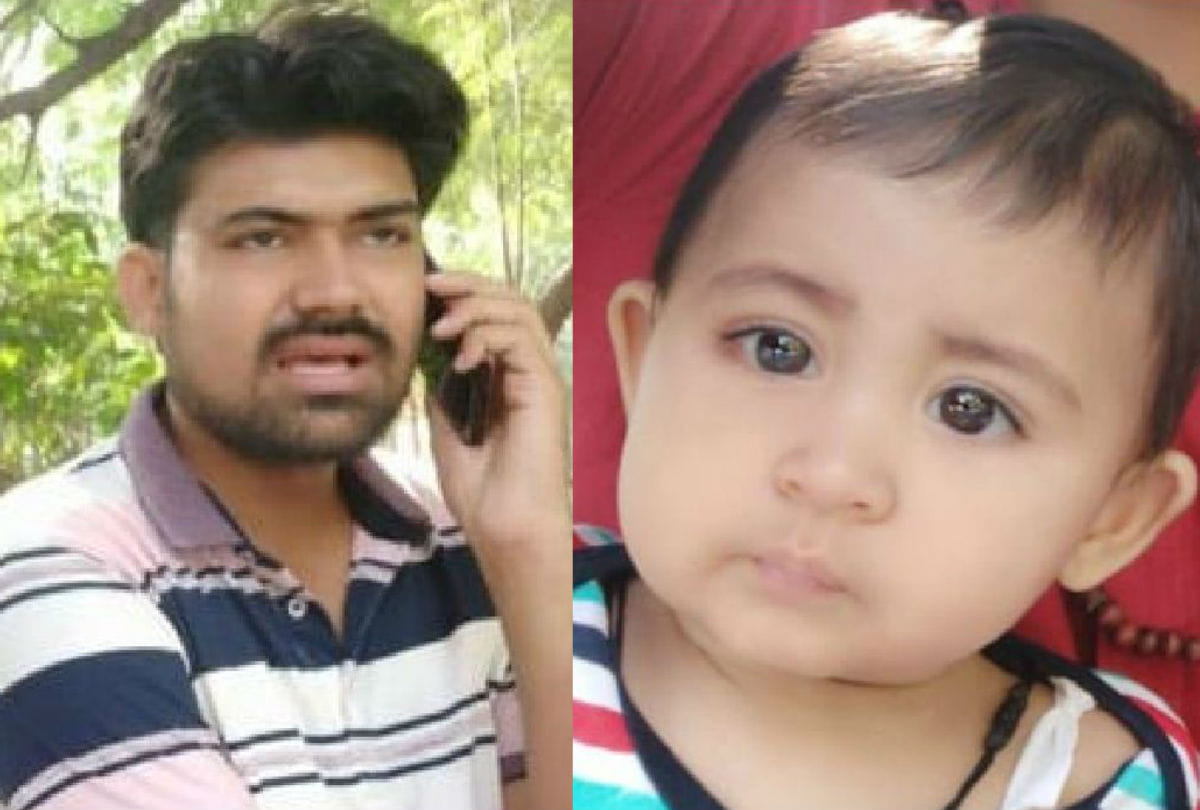 father daughter died after car overturning on yamuna expressway
