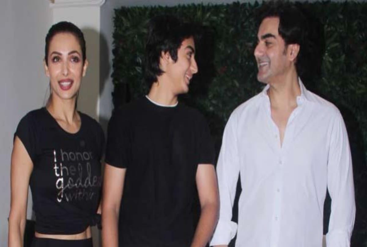 Malaika Arora launches her Yoga studio with Arbaaz Khan and son Arhaan Pose