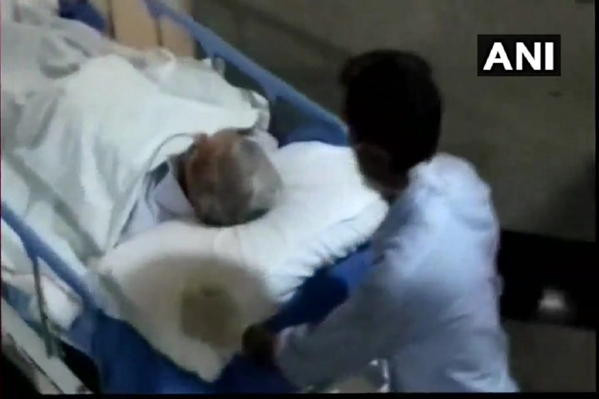 Goa CM Manohar Parrikar brought to Panaji, Goa today from delhi AIIMS