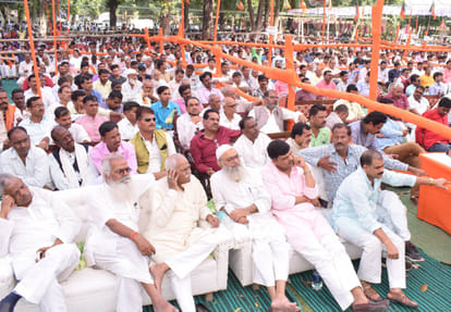 Sunil Bansal and Naresh Agarwal statements in One nation one election opinion forum in hardoi