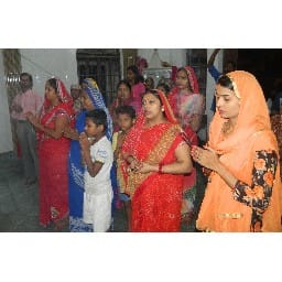 ब्रह्मांड रचयिता आदिशक्ति माता कुष्मांडा की हुई अराधना