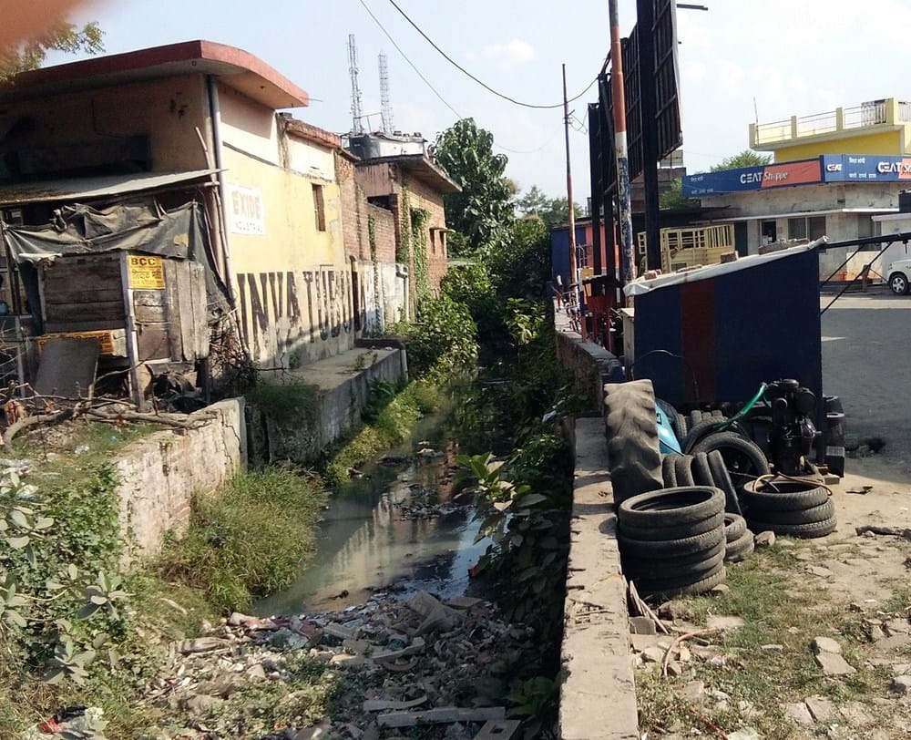 encroachment on drain