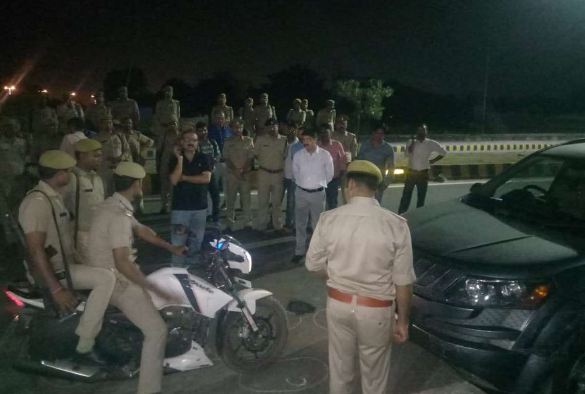 vivek tiwari murder case: scene recreation with accused cops