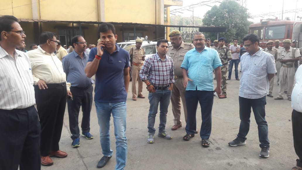 Fire in obra thermal power plant at sonbhadra