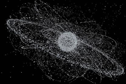 95 percent man made satellites are now converted into space garbage