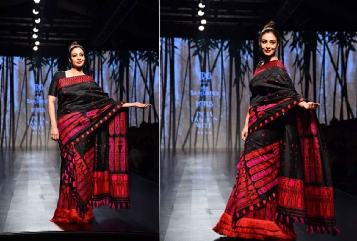 Tabu sizzle on the Ramp as Showstopper for Sanjukta Dutta