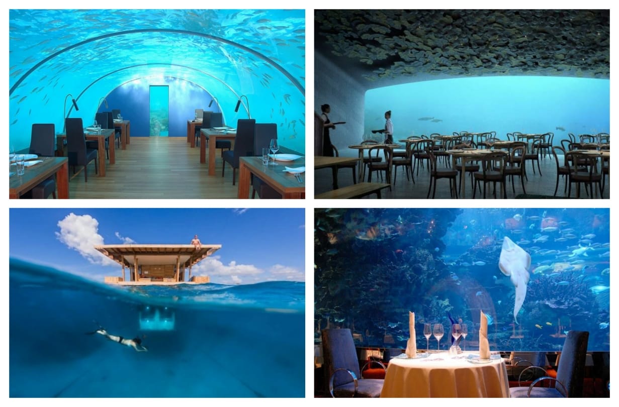 Underwater hotels in world