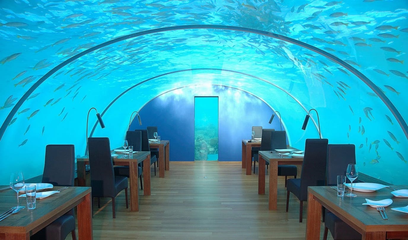Underwater hotels in world