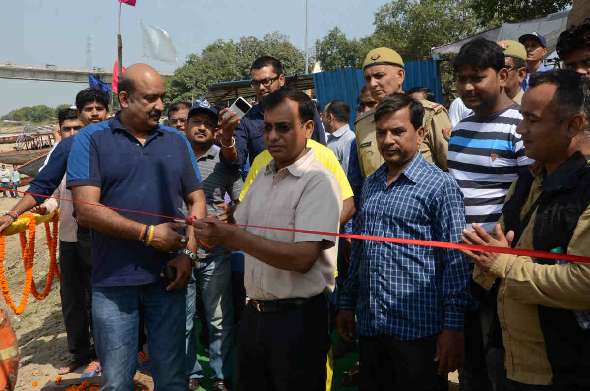 Adventure games and water sports start in varanasi