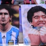 messi and maradona