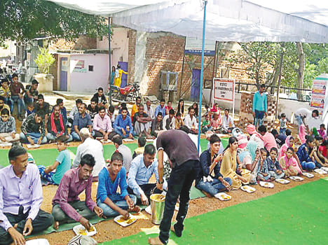 Devotees pray for worship of Mother Katyani