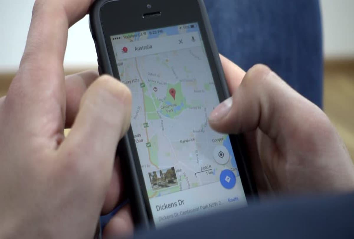Mans caught her wife with other man through google map